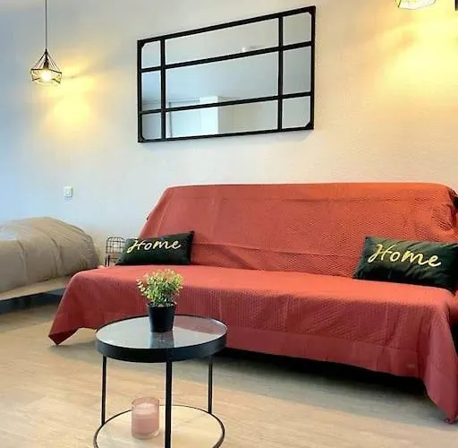 & Balcon - Clim - Gare Апартаменты Лурд